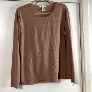 🍇long sleeve nude light skin tone h&m basic size xxl